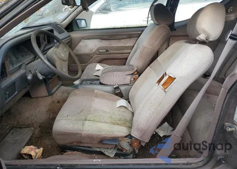 1987 Mercury Cougar Ls из США, поврежденный, VIN 1MEBM60F6HH603356